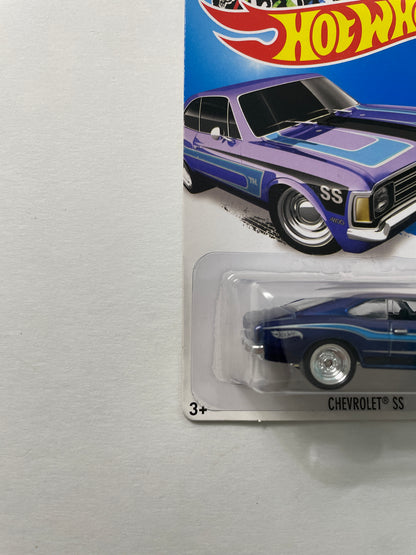 Hot Wheels 1/64 Super Treasure Hunt Chevrolet SS Blue - BFF29-09BOA