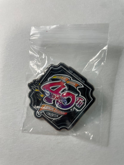 Hot Wheels Convention Souvenir Logo Pin