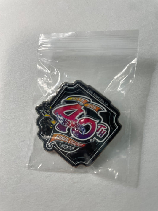 Hot Wheels Convention Souvenir Logo Pin