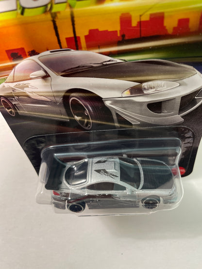 Hot Wheels 1/64 Silver Series Fast & Furious 1995 Mitsubishi Eclipse Silver - JKX22