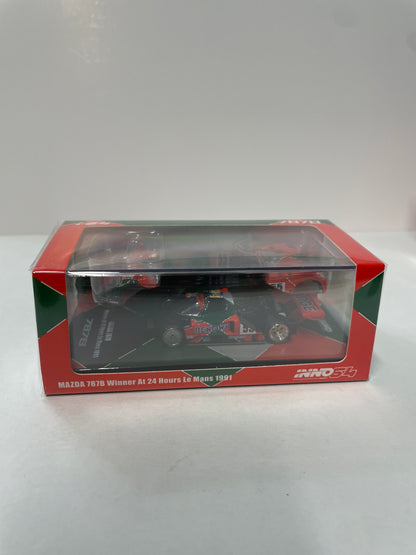 Inno64 1/64 Mazda 787B Winner At 24 Hours Le Mans 1991 Green/ Orange - IN64-787B-LM91W