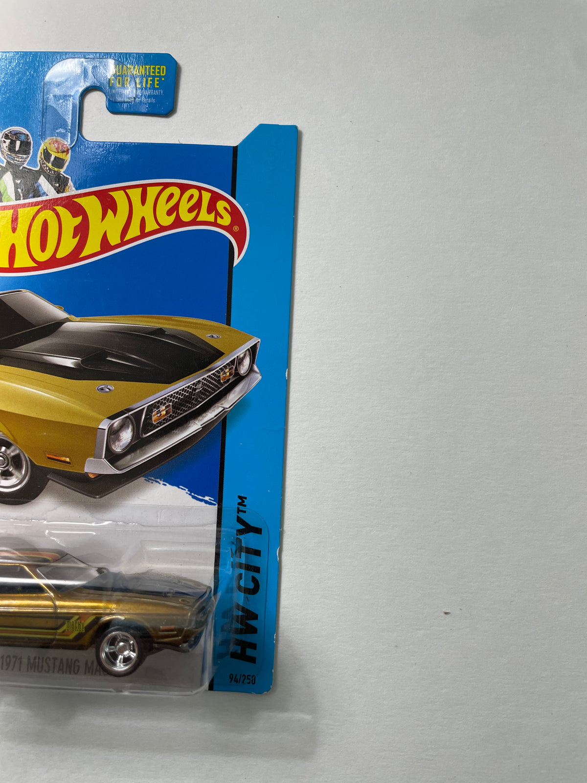 Hot Wheels 1/64 Super Treasure Hunt 1971 Ford Mustang Mach 1 Gold - BFF33-09BOD