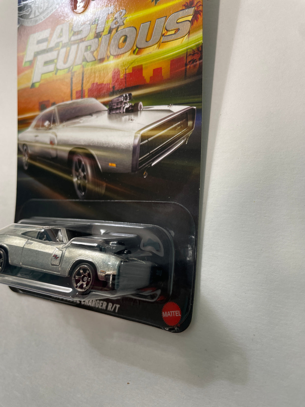 Hot Wheels 1/64 Silver Series Fast & Furious 1970 Dodge Charger R/T Metal - JKX21