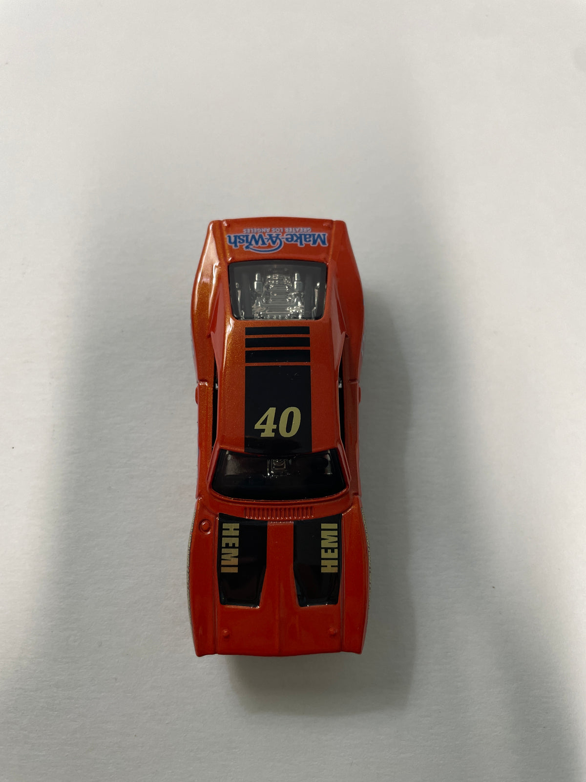 Hot Wheels 1/64 Convention Charity Car Dodge Charger - Orange