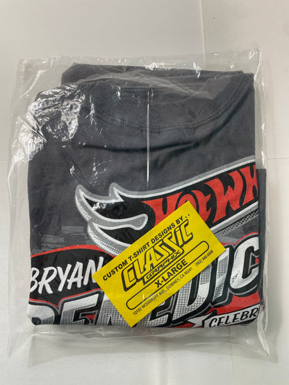 Hot Wheels 1/64 40th Annual Collectors Convention 2026 Dinner Kit '72 Corvette Stingray Convertible Black #2697 / T-Shirt (X-Large)/ Patch/ Pin