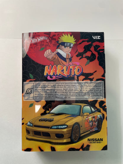 Hot Wheels 1/64 2026 Anime Series Naruto Nissan Silvia S15 Gold - JNN04-DC01