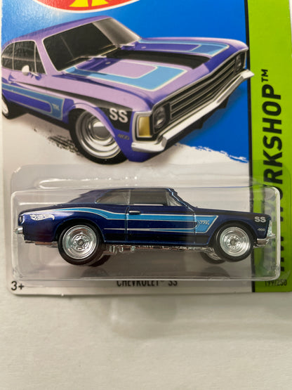 Hot Wheels 1/64 Super Treasure Hunt Chevrolet SS Blue - BFF29-09BOA