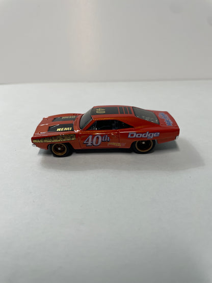 Hot Wheels 1/64 Convention Charity Car Dodge Charger - Orange