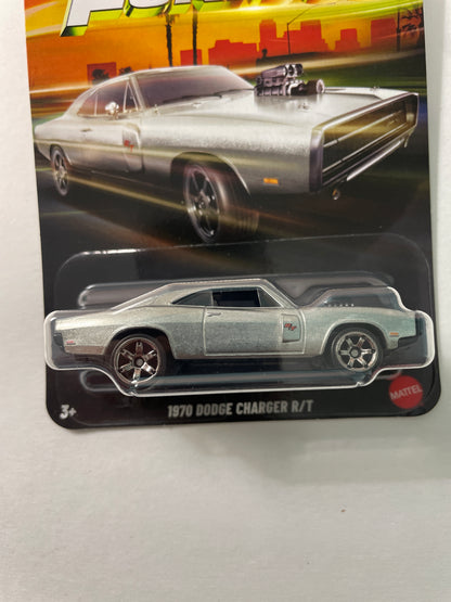 Hot Wheels 1/64 Silver Series Fast & Furious 1970 Dodge Charger R/T Metal - JKX21
