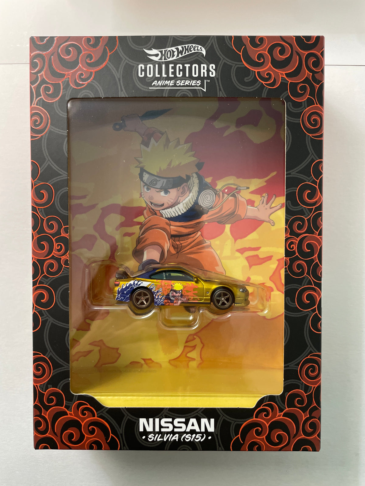 Hot Wheels 1/64 2026 Anime Series Naruto Nissan Silvia S15 Gold - JNN04-DC01