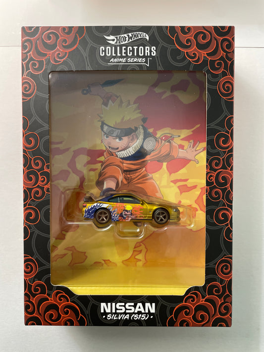 Hot Wheels 1/64 2026 Anime Series Naruto Nissan Silvia S15 Gold - JNN04-DC01