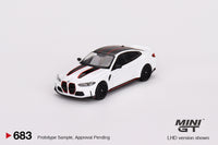 Mini GT 1/64 BMW M4 CSL Alpine White