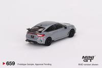 Mini GT 1/64 Honda Civic Type R Sonic Gray Pearl 2023 Grey