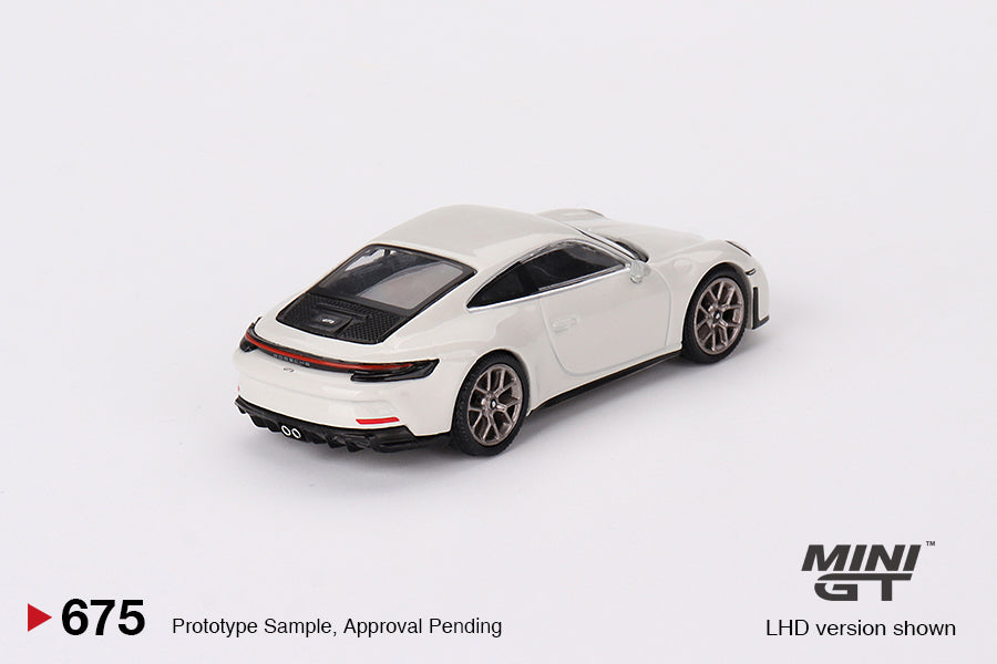 Mini GT 1/64 Porsche 911 (992) GT3 Touring Crayon White