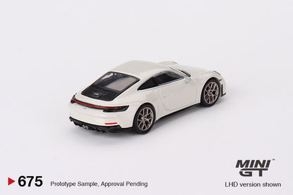 Mini GT 1/64 Porsche 911 (992) GT3 Touring Crayon White