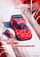 Inno64 1/64 F40 LBWK Christmas Edition 2023 Red