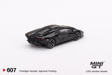 Mini GT 1/64 Lamborghini Countach LPI 800-4 Nero Maia Black