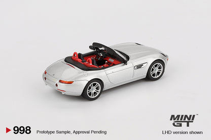 Mini GT 1/64 BMW Z8 Silver - MGT00998