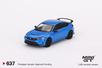 Mini GT 1/64 Honda Civic Type R Boost Blue Pearl 2023