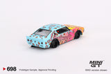 Mini GT 1/64 Nissan Skyline Kenmeri Liberty Walk LBWK KUMA Blue & Pink