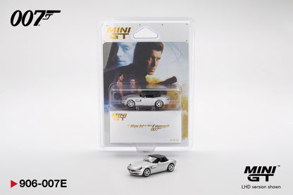 Mini GT 1/64 BMW Z8 "The World Is Not Enough" Silver - MGT00906-007E