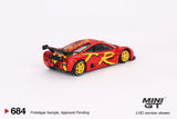 Mini GT 1/64 McLaren F1 GTR 1996 Presentation Red