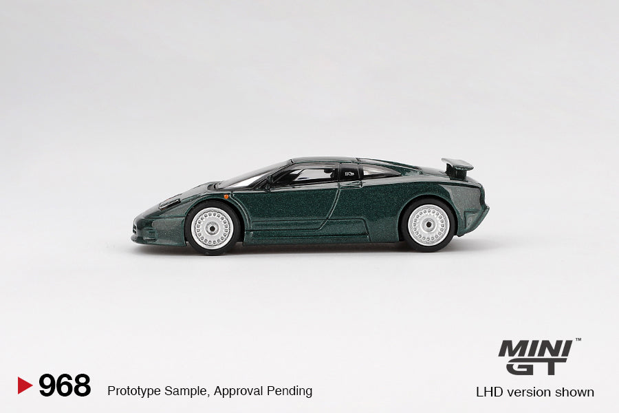 Mini GT 1/64 Bugatti EB110 GT Verde Scuro Green