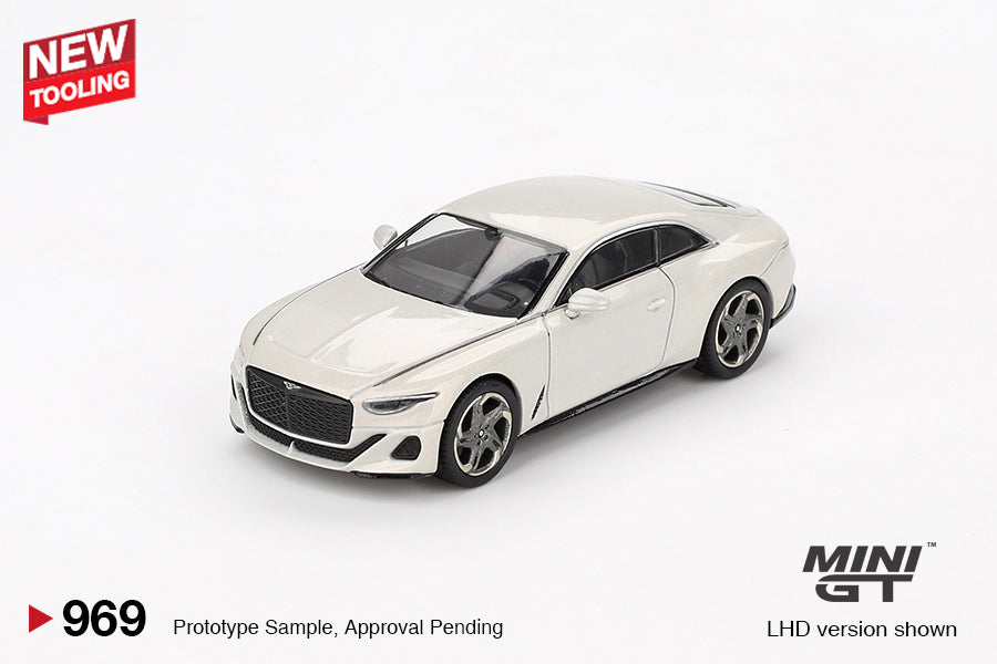 Mini GT 1/64 Bentley Batur Bonneville Pearl White - MGT00969