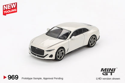 Mini GT 1/64 Bentley Batur Bonneville Pearl White - MGT00969