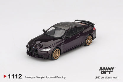 Mini GT 1/64 BMW M4 M-Performance Daytona Violet - MGT01112