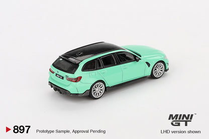 Mini GT 1/64 BMW M3 M Performance Touring Mint Green - MGT00897