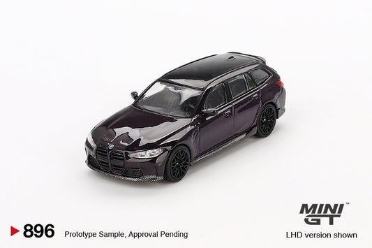 Mini GT 1/64 BMW M3 M Performance Touring Daytona Violet - MGT00896