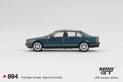 Mini GT 1/64 BMW 750IL Sorrento Blue Metallic - MGT00894