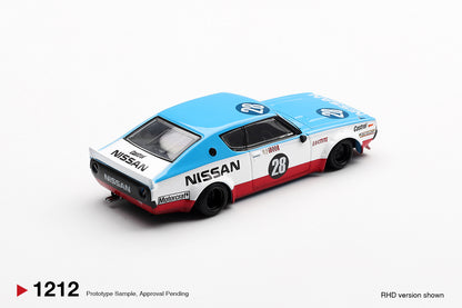 Mini GT 1/64 Nissan Skyline Kenmeri Liberty Walk Nissan Racing '75 concept Blue & White - MGT01212