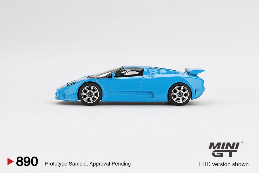 Mini GT 1/64 Bugatti EB110 Super Sport Blu Bugatti Blue - MGT00890-L