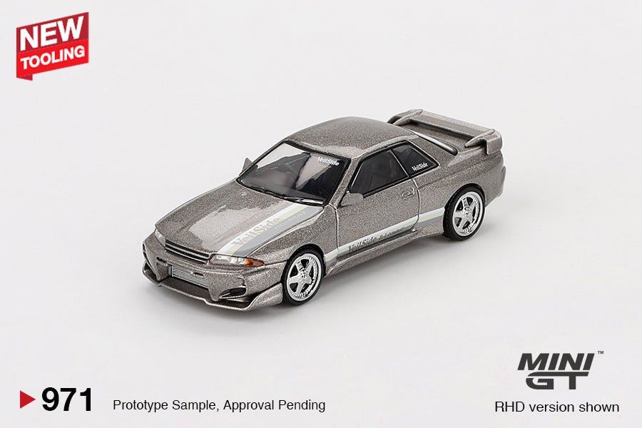 Mini GT 1/64 Nissan Skyline GT-R (R32) Veilside Combat C-I Combat Grey