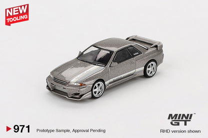 Mini GT 1/64 Nissan Skyline GT-R (R32) Veilside Combat C-I Combat Grey
