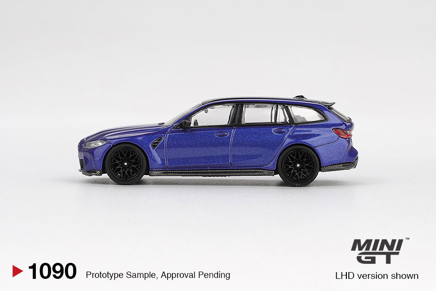 Mini GT 1/64 BMW M3 Competition Touring Portimao Blue Metallic MGT01090
