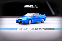 Inno64 1/64 Nissan Skyline GT-R R33 Bayside Blue