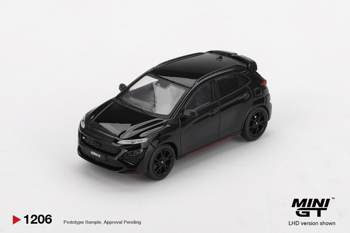 Mini GT 1/64 Hyundai KONA N Phantom Black MGT01206