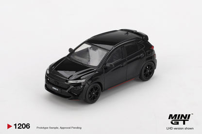 Mini GT 1/64 Hyundai KONA N Phantom Black MGT01206