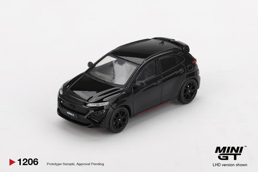 Mini GT 1/64 Hyundai KONA N Phantom Black MGT01206
