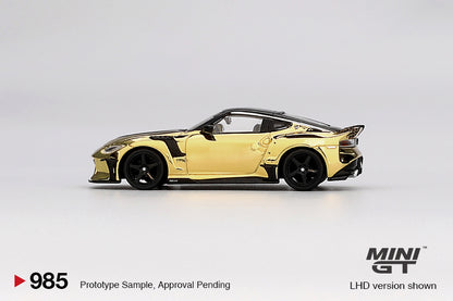 Mini GT 1/64 Nissan Z VeilSide FFZ400 Gold Chrome - MGT00985