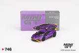 Mini GT 1/64 Lamborghini Huracán STO Viola Pasifae