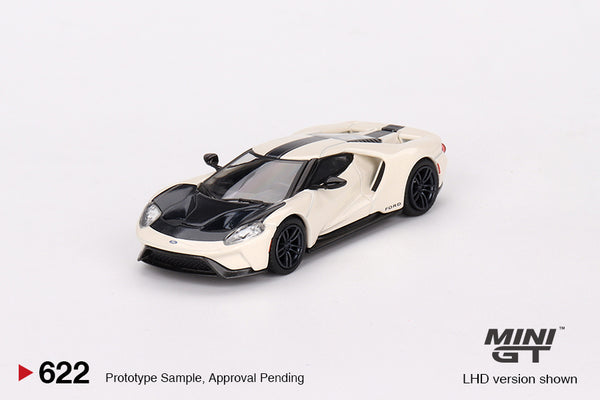 Mini GT 1/64 Ford GT ’64 Prototype Heritage Edition White