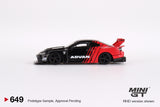 Mini GT 1/64 LB-Super Silhouette Nissan S15 SILVIA ADVAN Red & Black