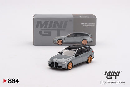 Mini GT 1/64 BMW M3 Competition Touring Brooklyn Grey - MGT00864