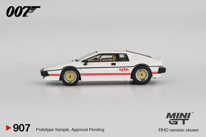 Mini GT 1/64 Lotus Esprit Turbo White "For Your Eyes Only" White - MGT00907-007E