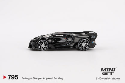 Mini GT 1/64 Bugatti Vision Gran Turismo Black
