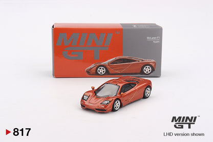 Mini GT 1/64 McLaren F1 Yquem Orange - MGT00817